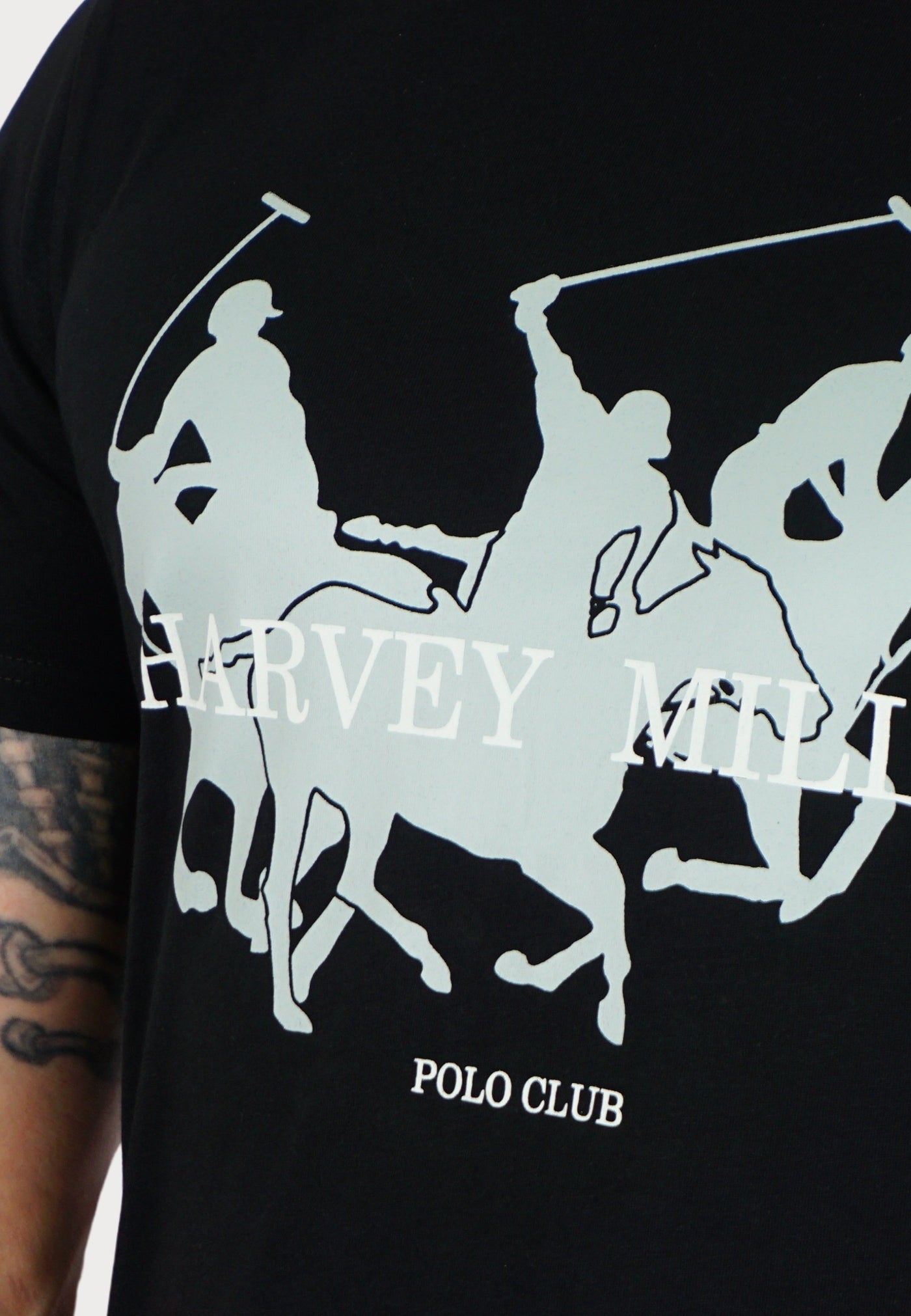 Harvey Miller Kurzarmshirt Horses