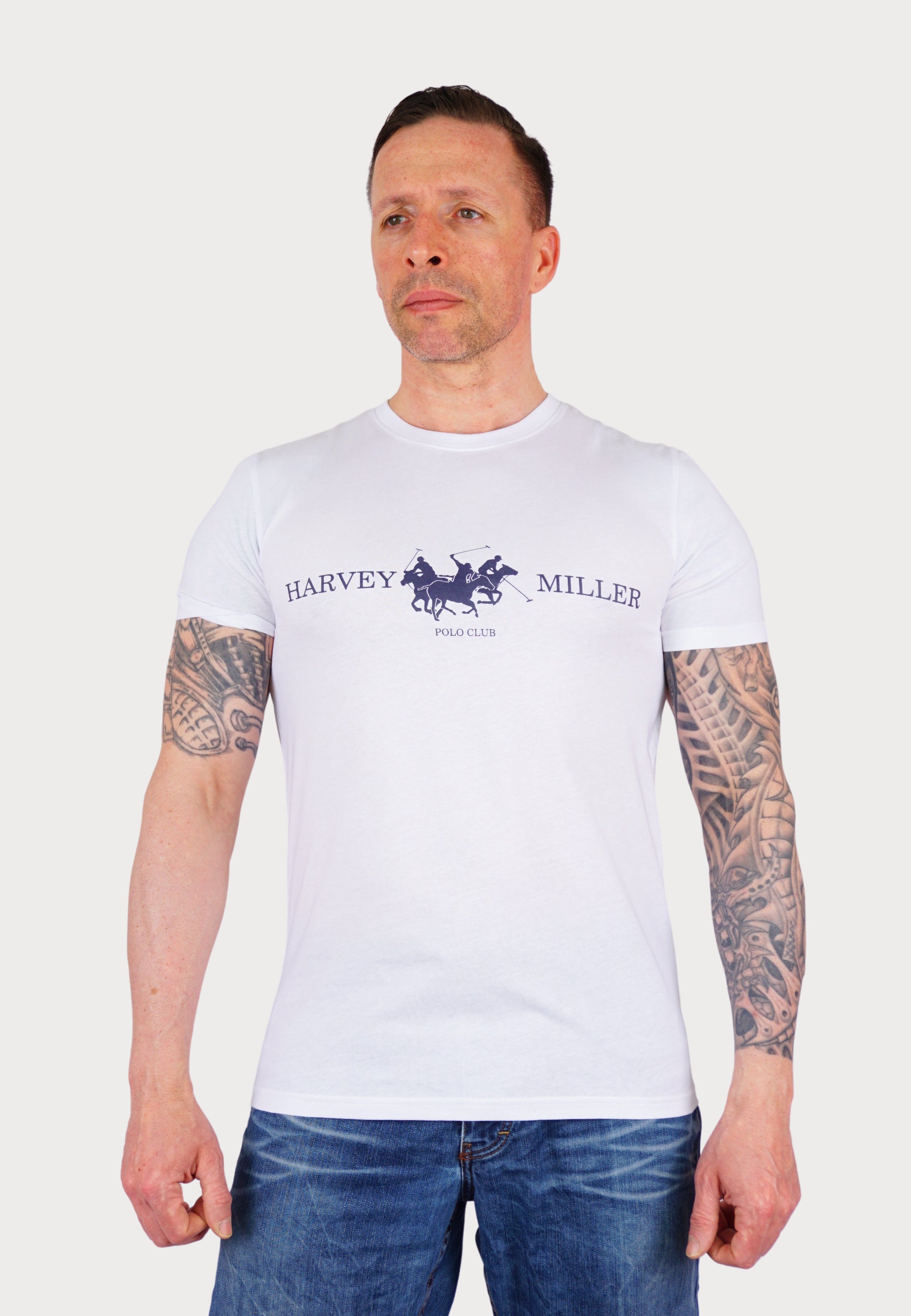 Harvey Miller Kurzarmshirt Polo-Club