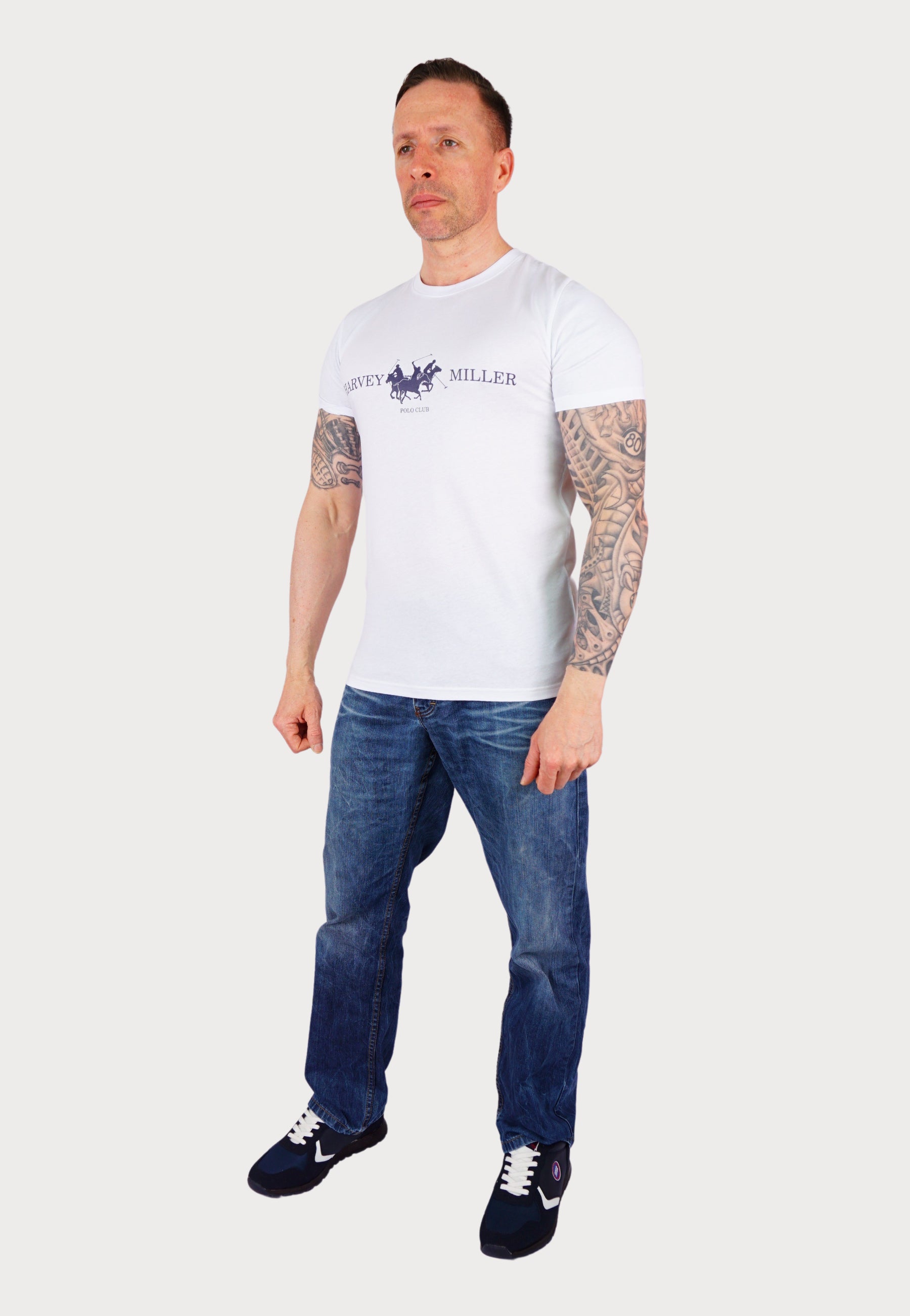 Harvey Miller Kurzarmshirt Polo-Club