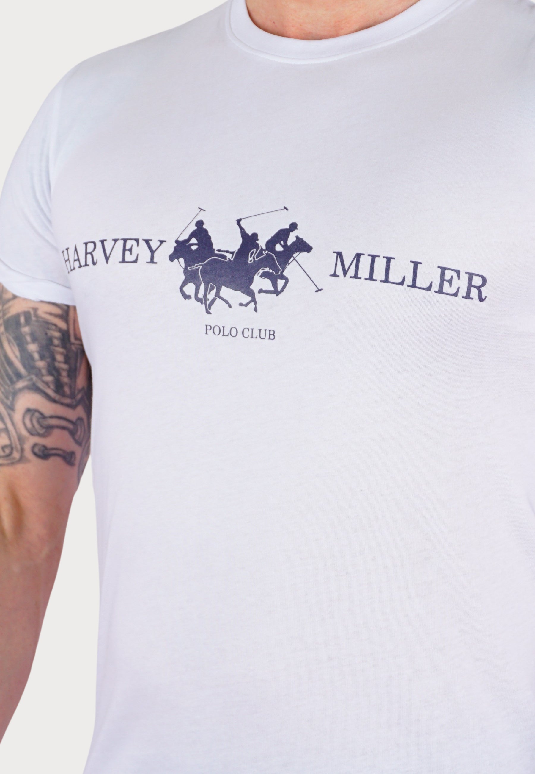 Harvey Miller Kurzarmshirt Polo-Club