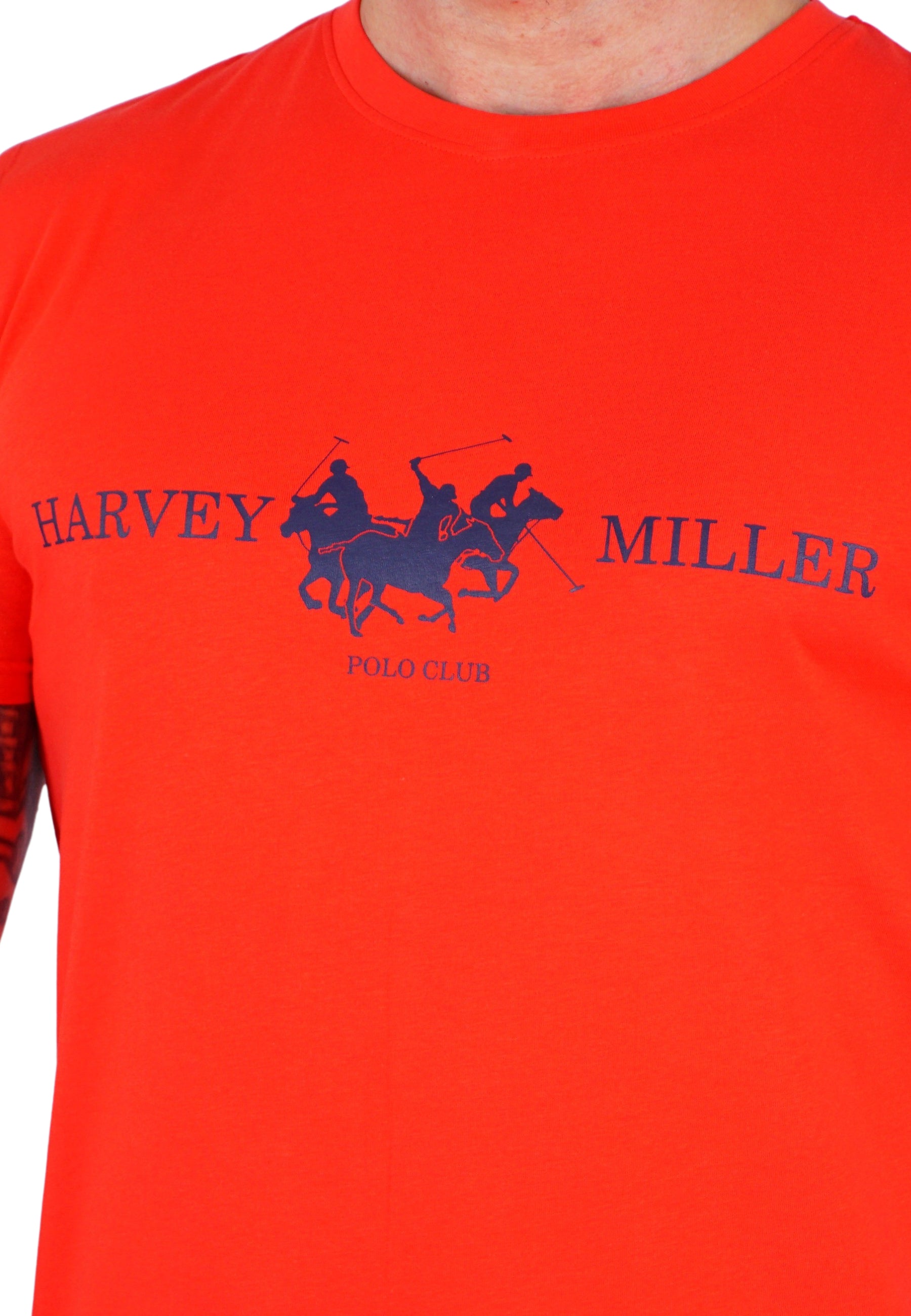 Harvey Miller Kurzarmshirt Polo-Club