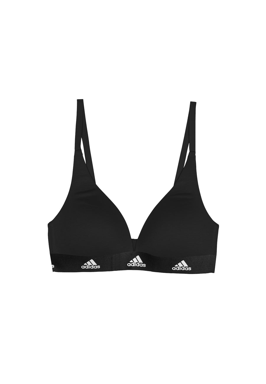 Adidas Gepolsterter Damen-BH mit Logo-Bund