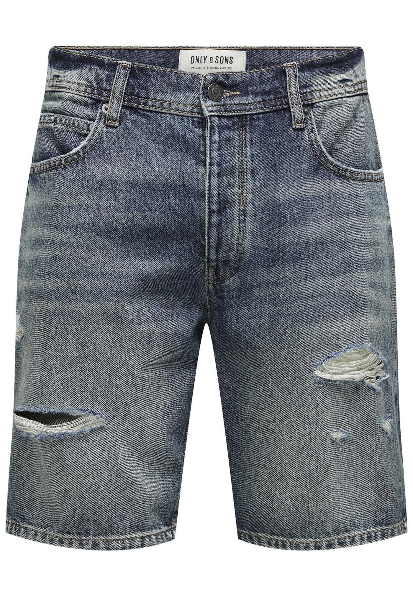Only & Sons EDGE RAM Denim-Shorts