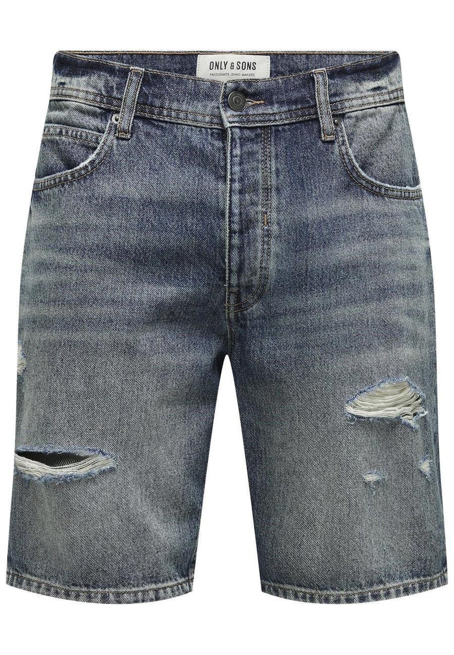 Only & Sons EDGE RAM Denim-Shorts