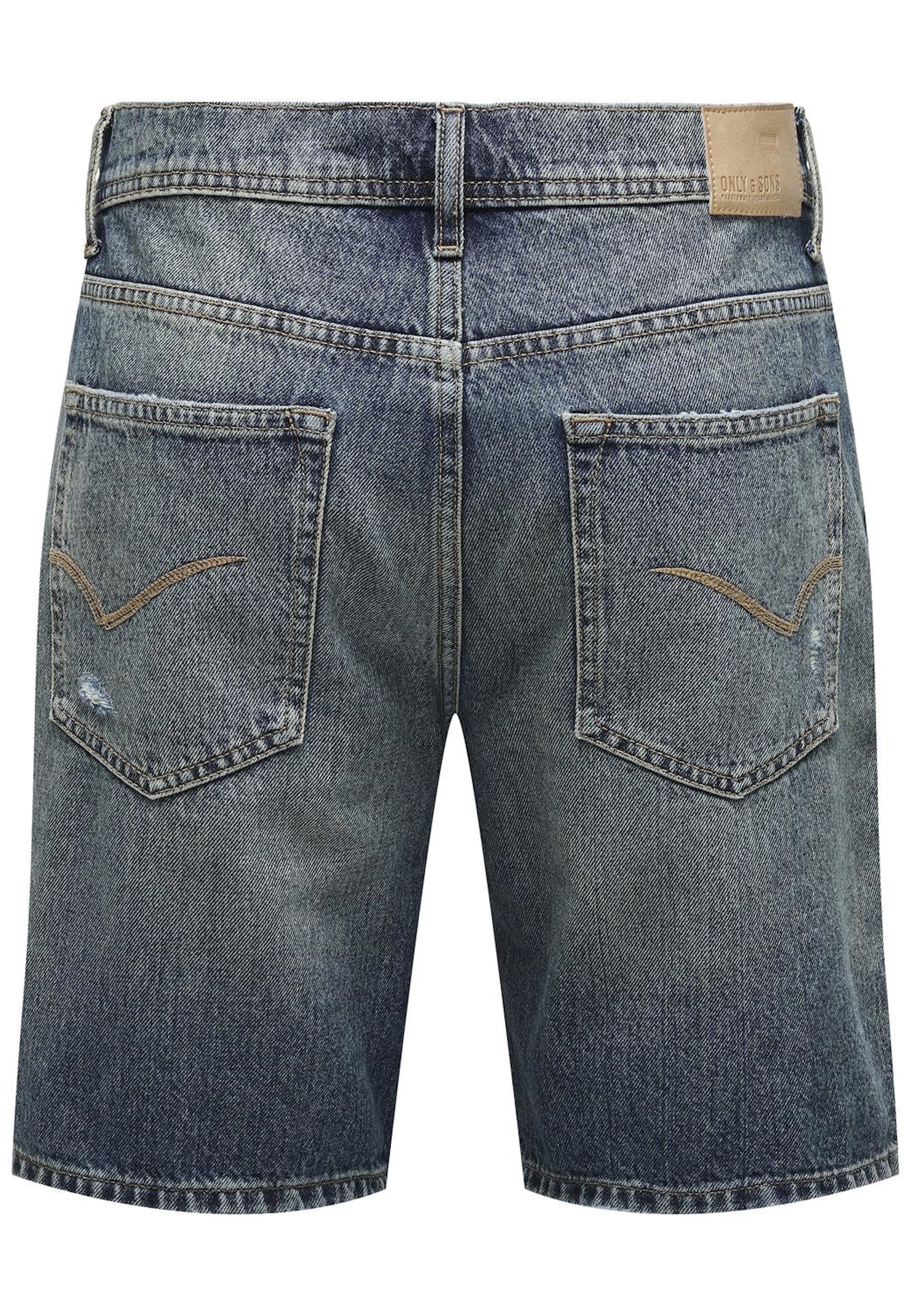 Only & Sons EDGE RAM Denim-Shorts