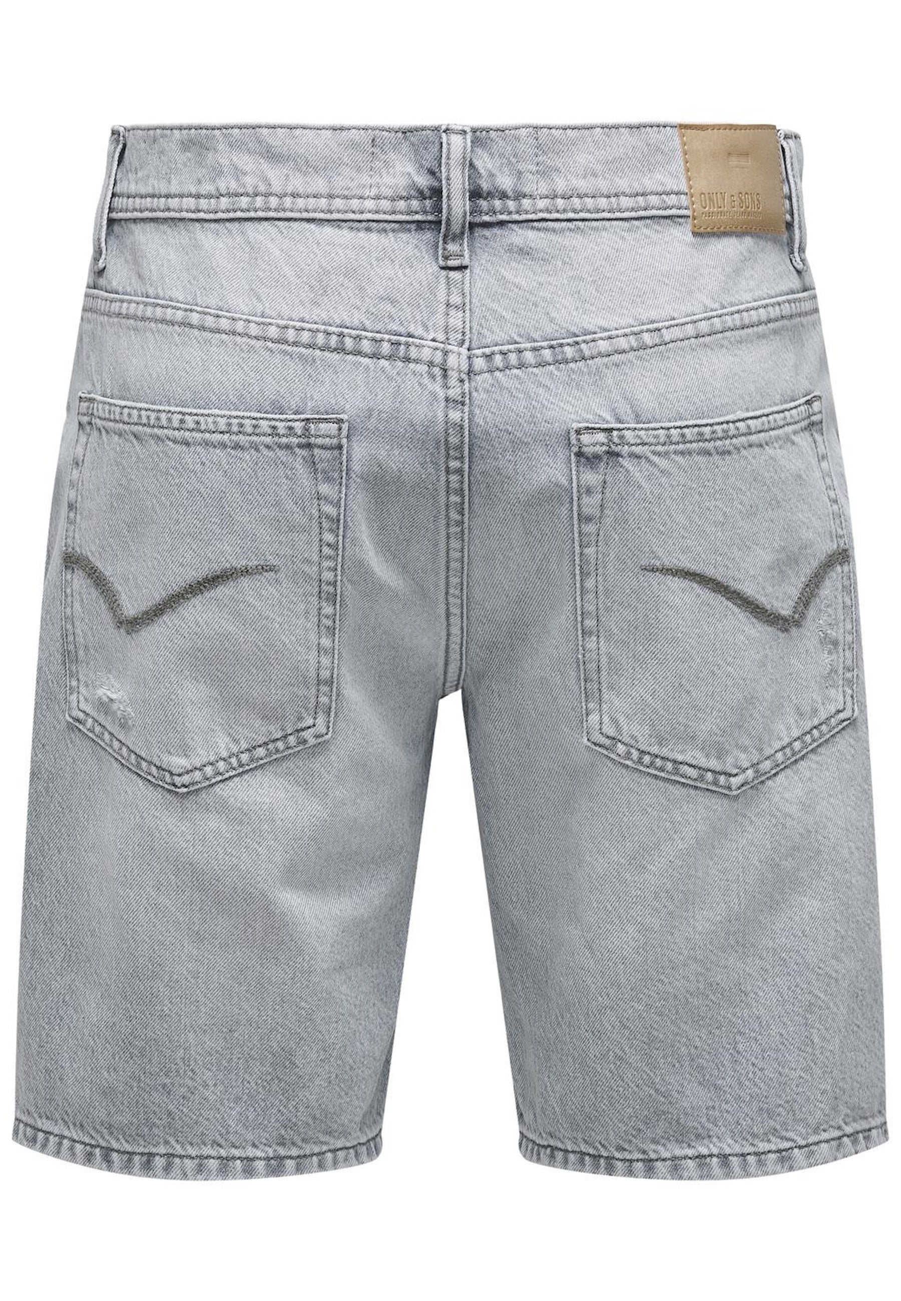 Only & Sons EDGE RAM Denim-Shorts