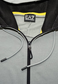 EA7 Emporio Armani Logo Series Kapuzensweatjacke