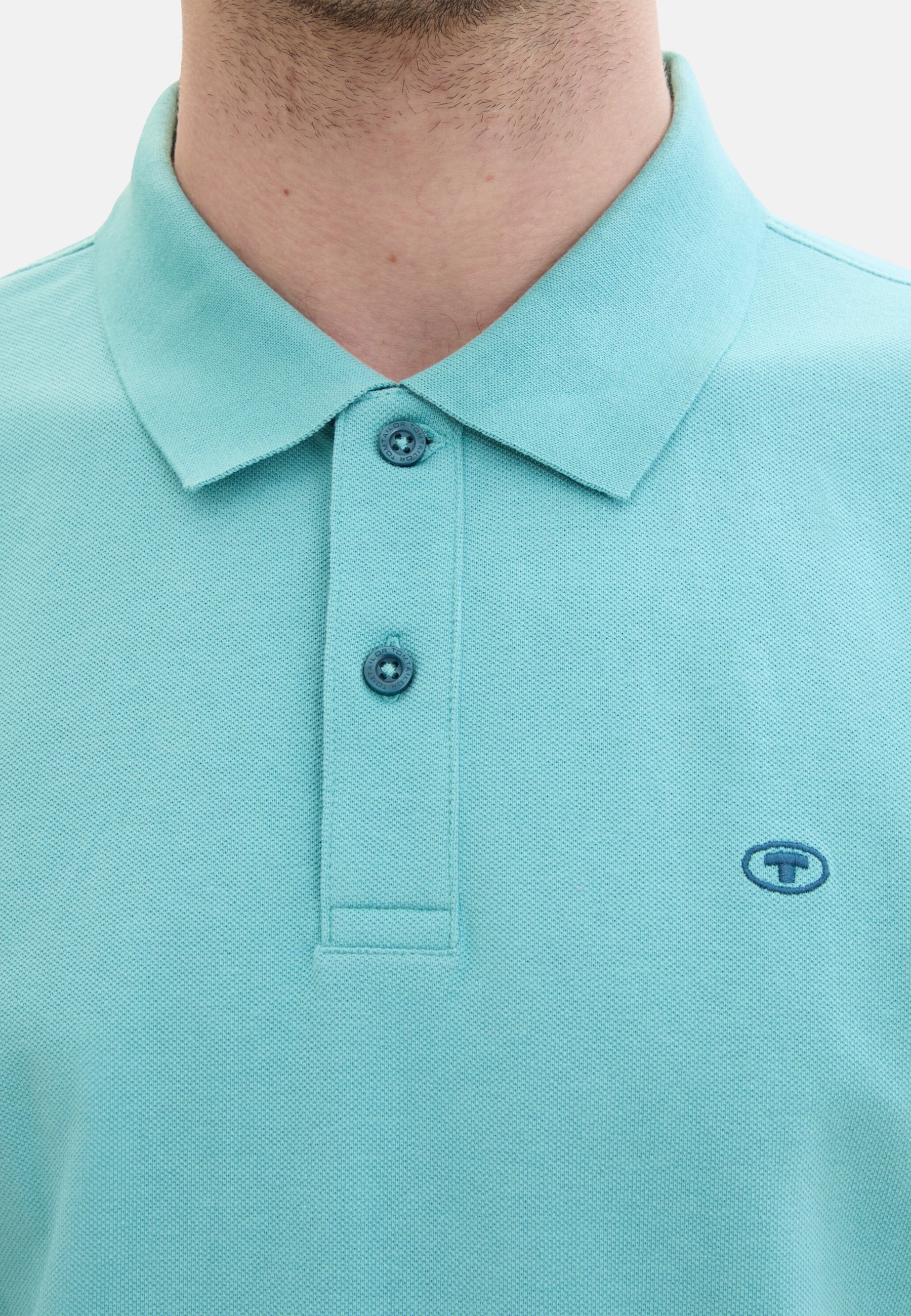 Tom Tailor Kurzarmshirt mit Polokragen