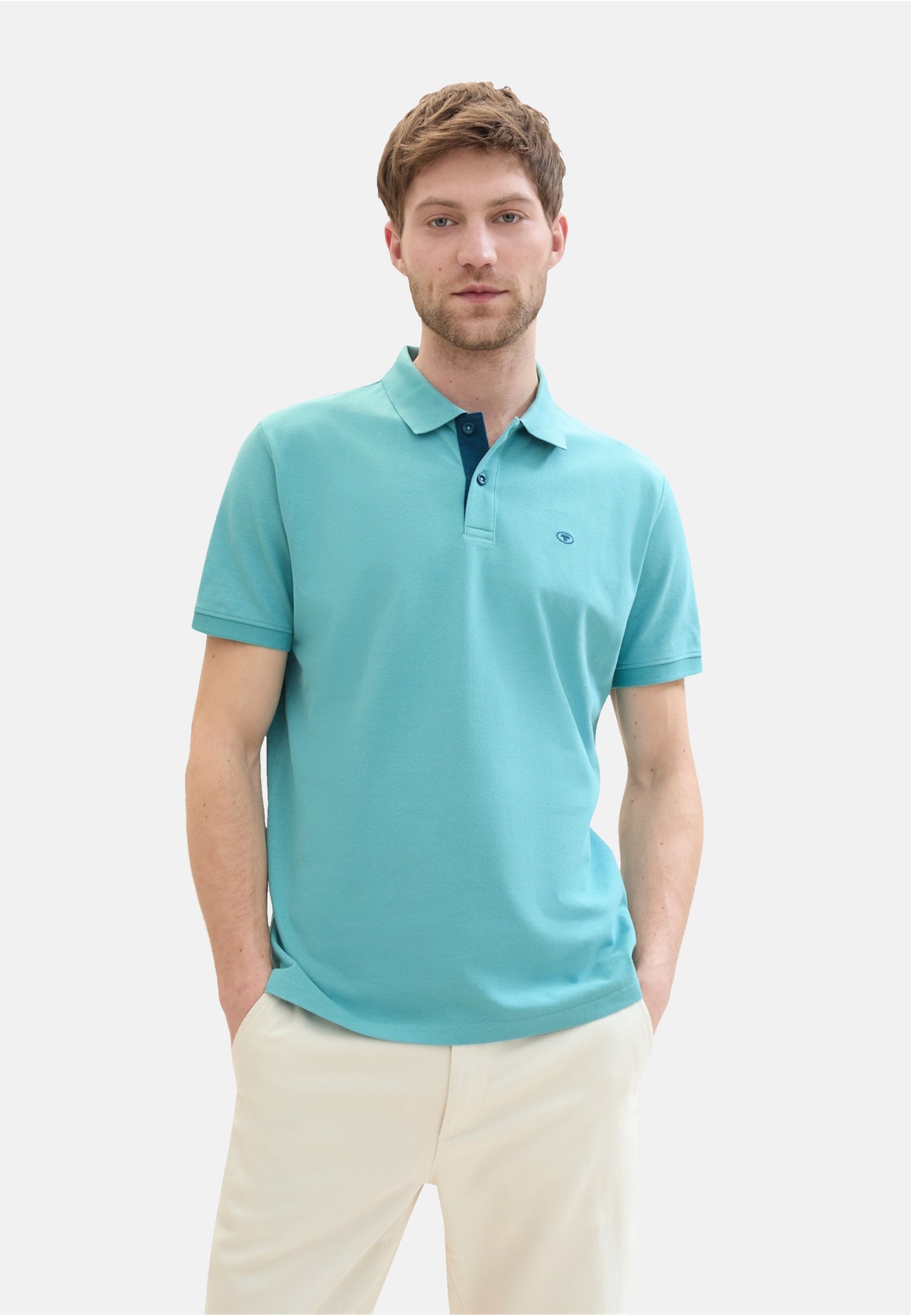 Tom Tailor Kurzarmshirt mit Polokragen