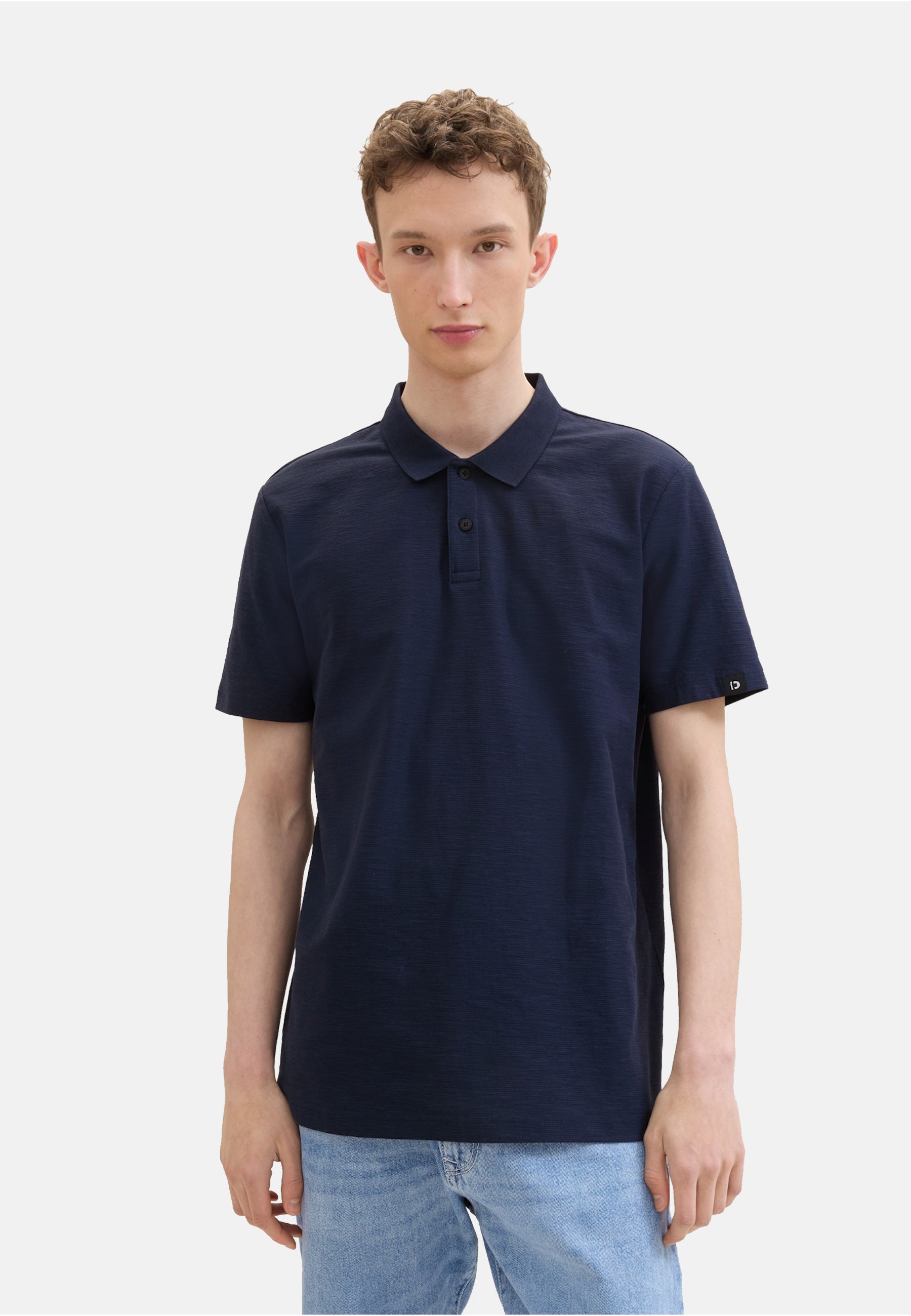 Tom Tailor Kurzarmshirt mit Polokragen