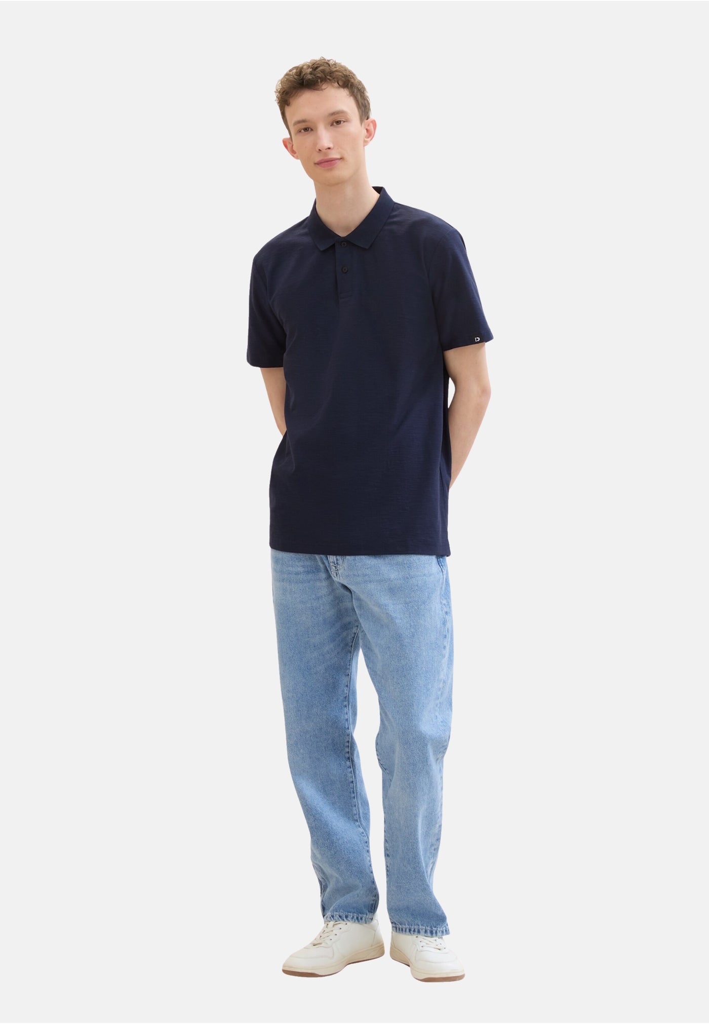 Tom Tailor Kurzarmshirt mit Polokragen