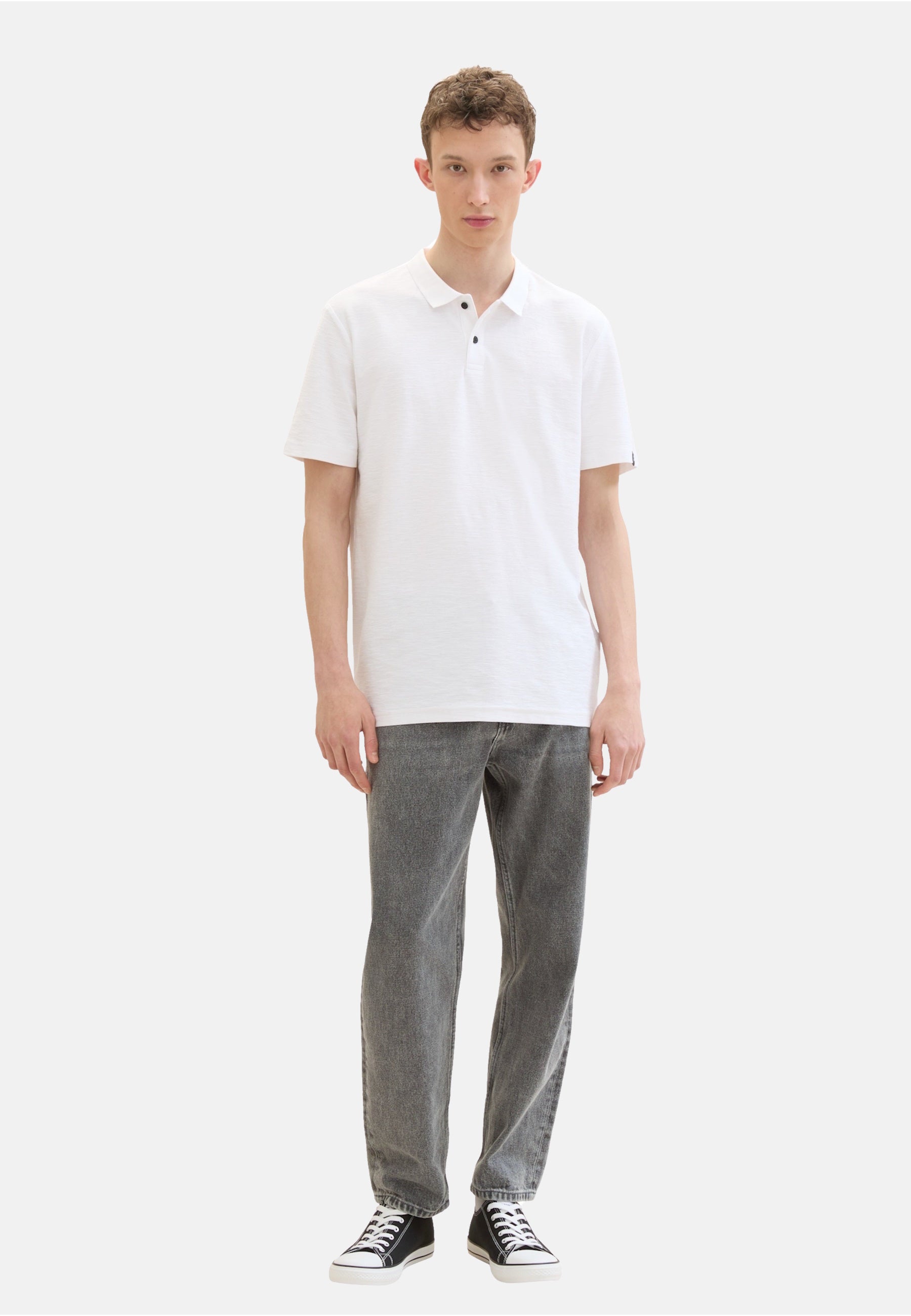 Tom Tailor Kurzarmshirt mit Polokragen