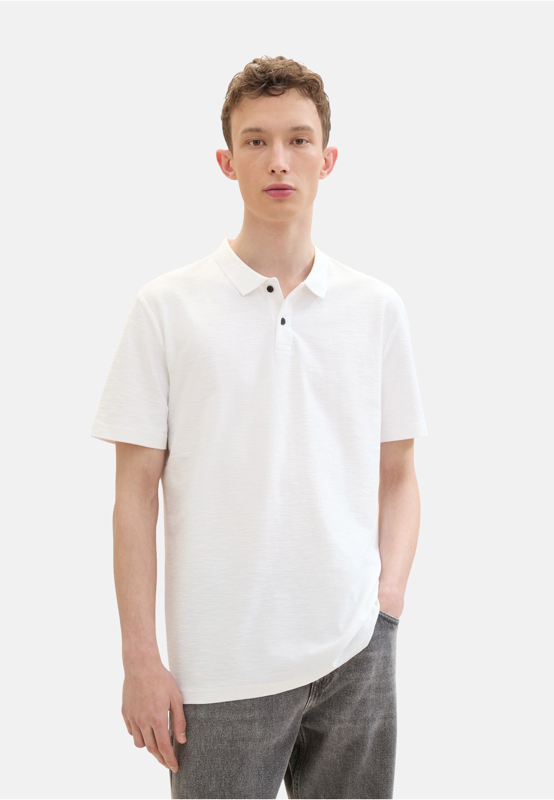 Tom Tailor Kurzarmshirt mit Polokragen