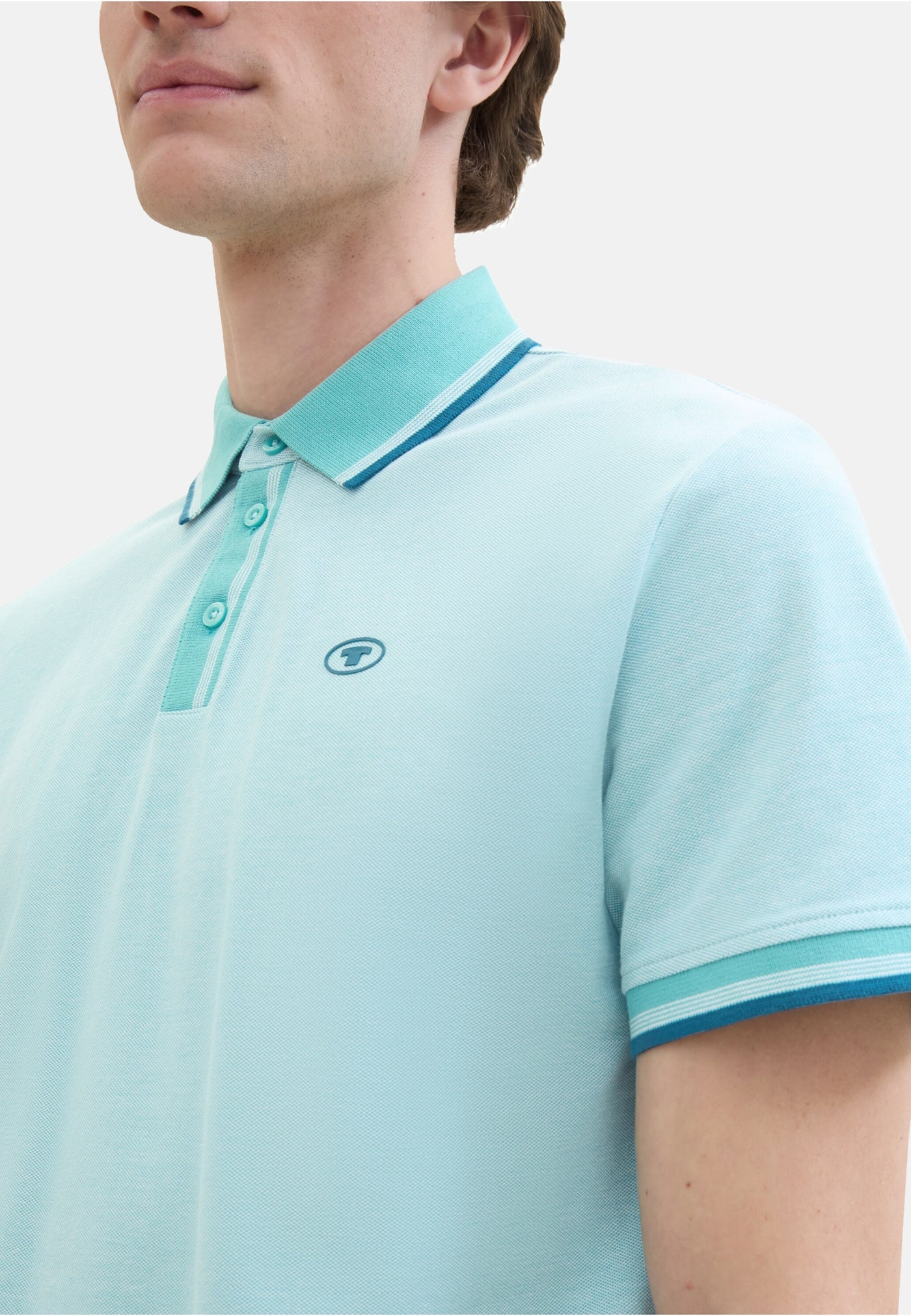 Tom Tailor Kurzarmshirt mit Polokragen