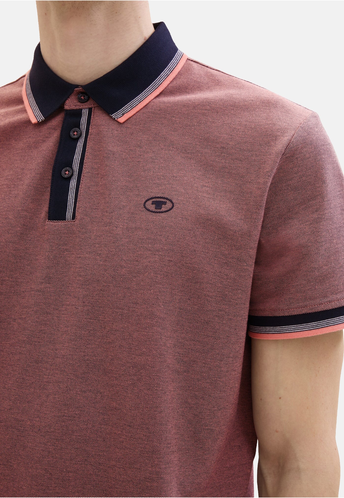 Tom Tailor Kurzarmshirt mit Polokragen