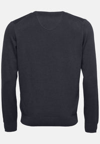 Fynch-Hatton Strickpullover mit V-Ausschnitt