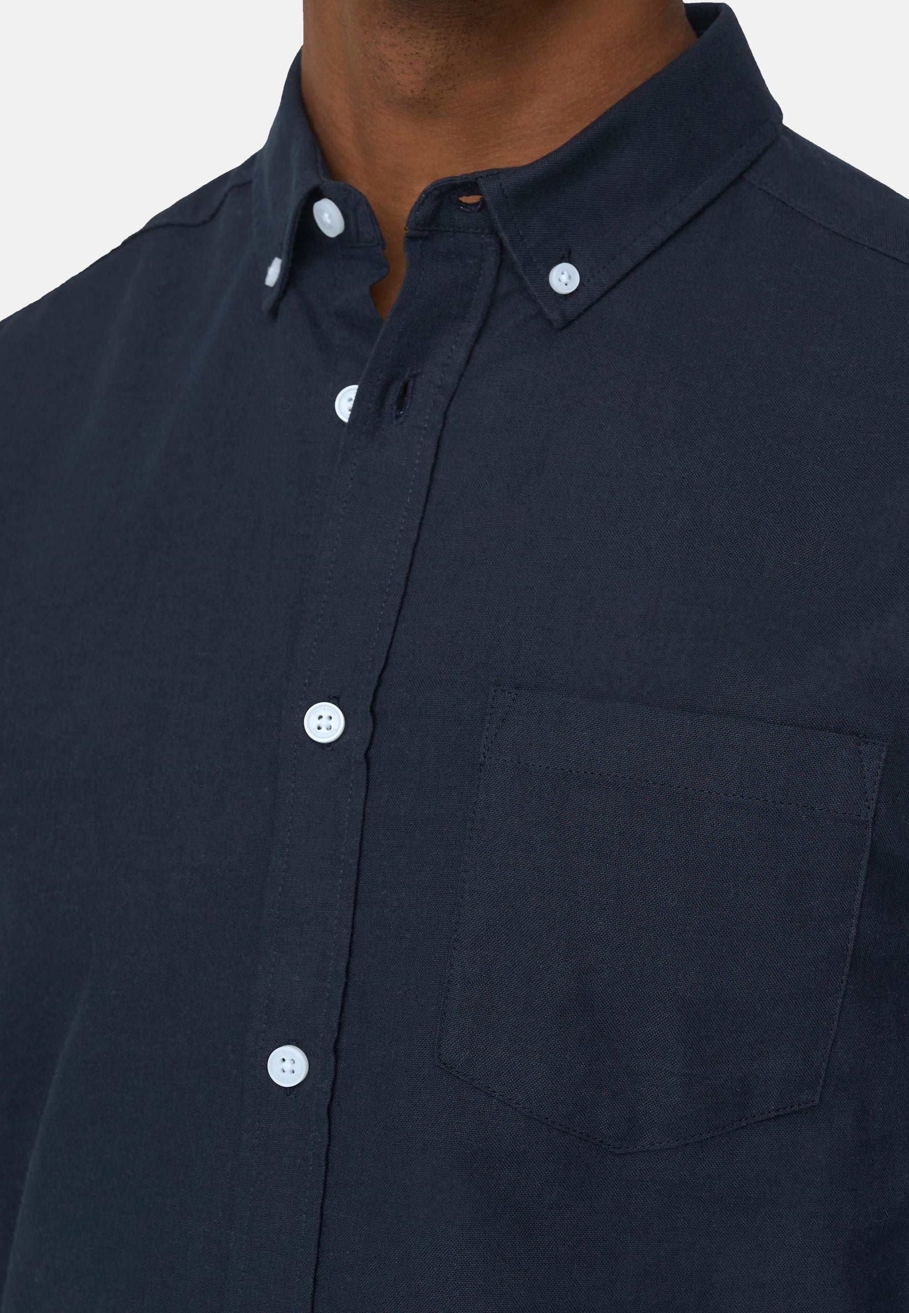 Only & Sons Salvaro Langarmhemd mit Brusttasche, Slim Fit