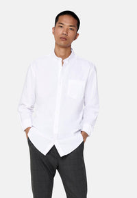 Only & Sons Salvaro Langarmhemd mit Brusttasche, Slim Fit