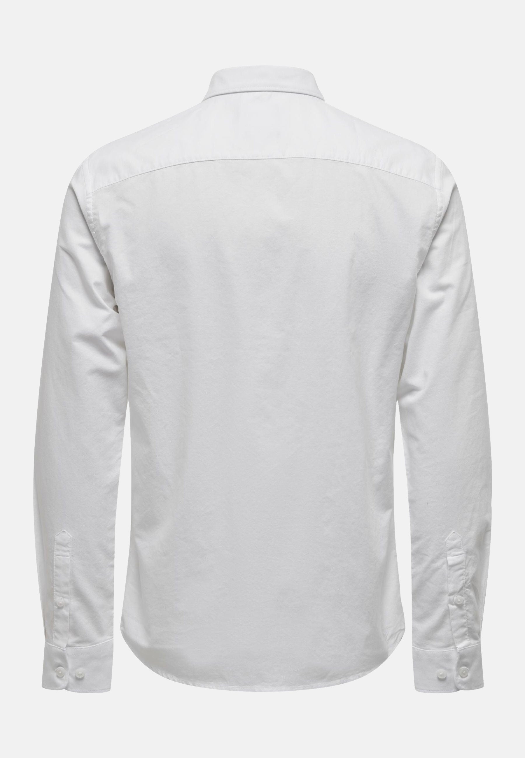 Only & Sons Salvaro Langarmhemd mit Brusttasche, Slim Fit