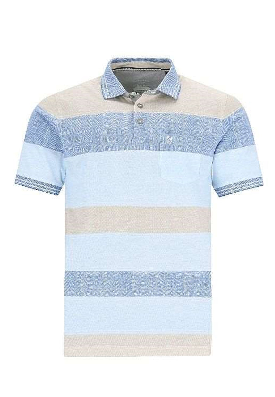 Hajo Stay Fresh Kurzarmshirt mit Polokragen