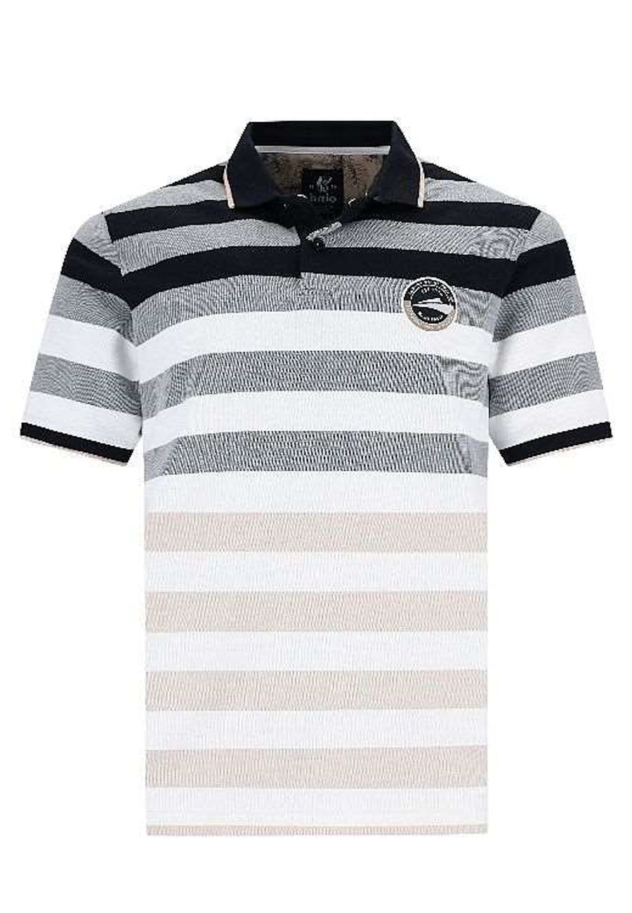 Hajo Stay Fresh Kurzarmshirt mit Polokragen
