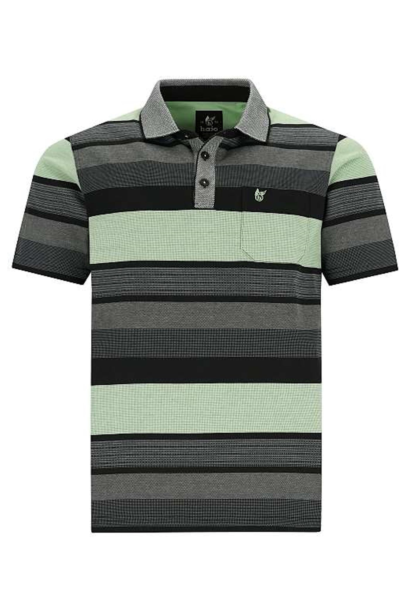 Hajo Stay Fresh Kurzarmshirt mit Polokragen