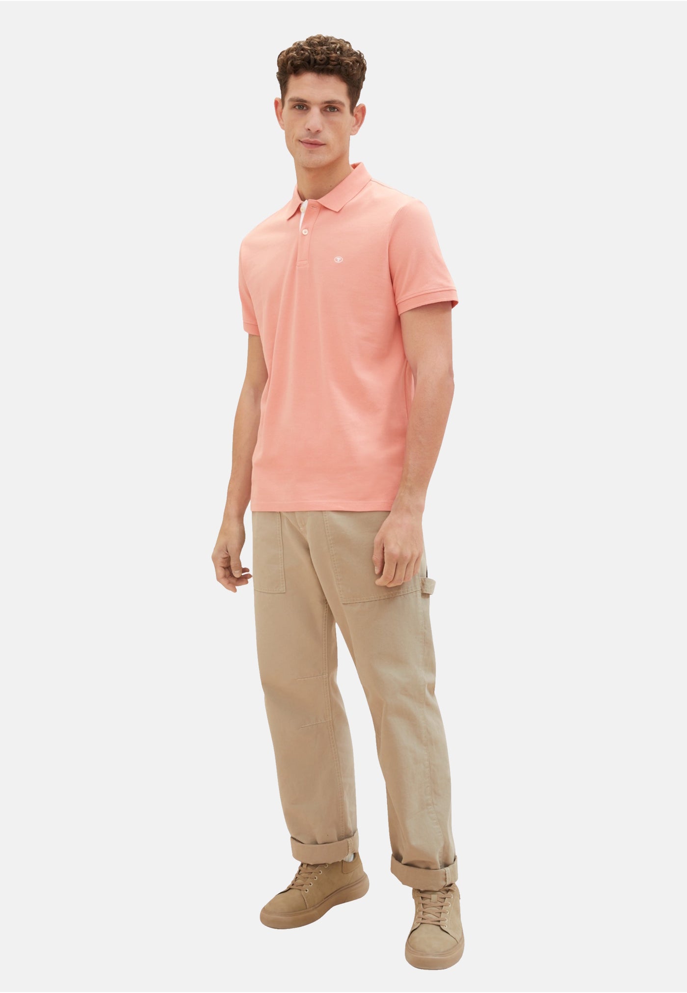 Tom Tailor BASIC Kurzarmshirt mit Polokragen