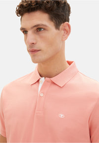 Tom Tailor BASIC Kurzarmshirt mit Polokragen