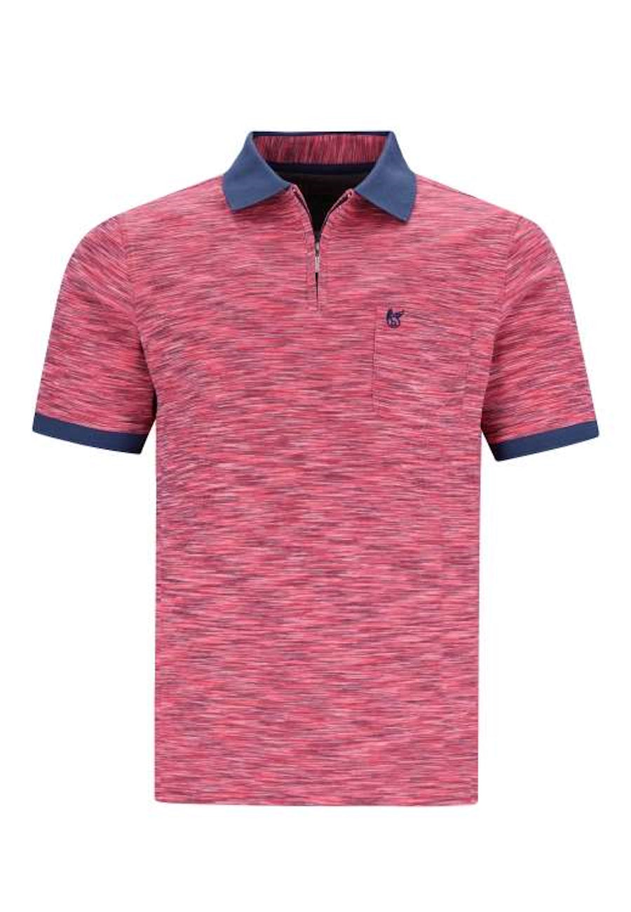 Hajo Softknit Kurzarmshirt mit Polokragen