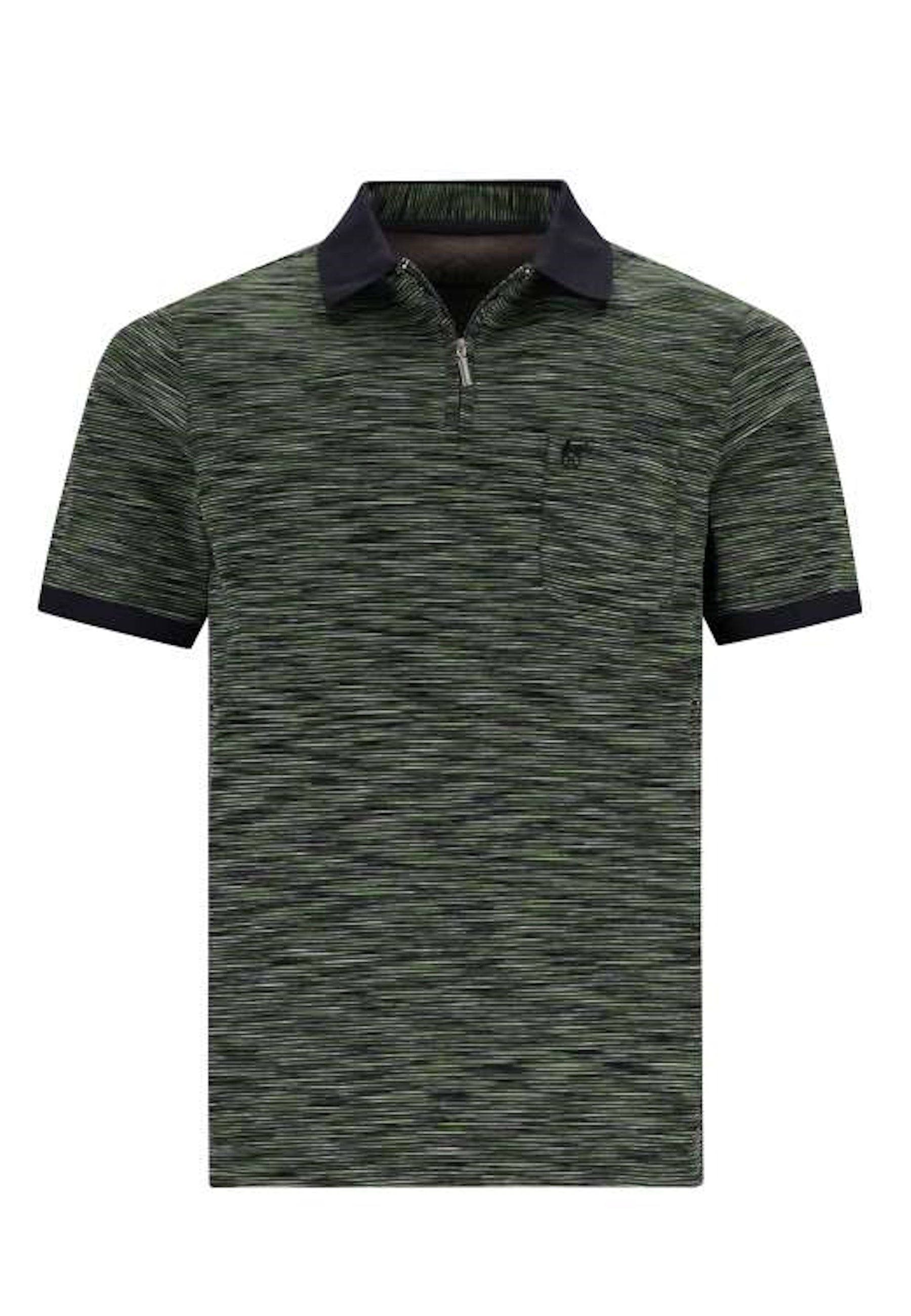 Hajo Softknit Kurzarmshirt mit Polokragen