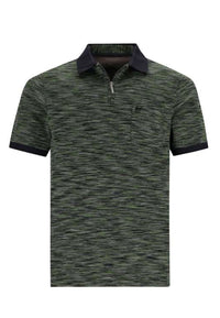 Hajo Softknit Kurzarmshirt mit Polokragen