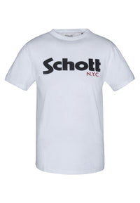 Schott TSLOGO Kurzarmshirt