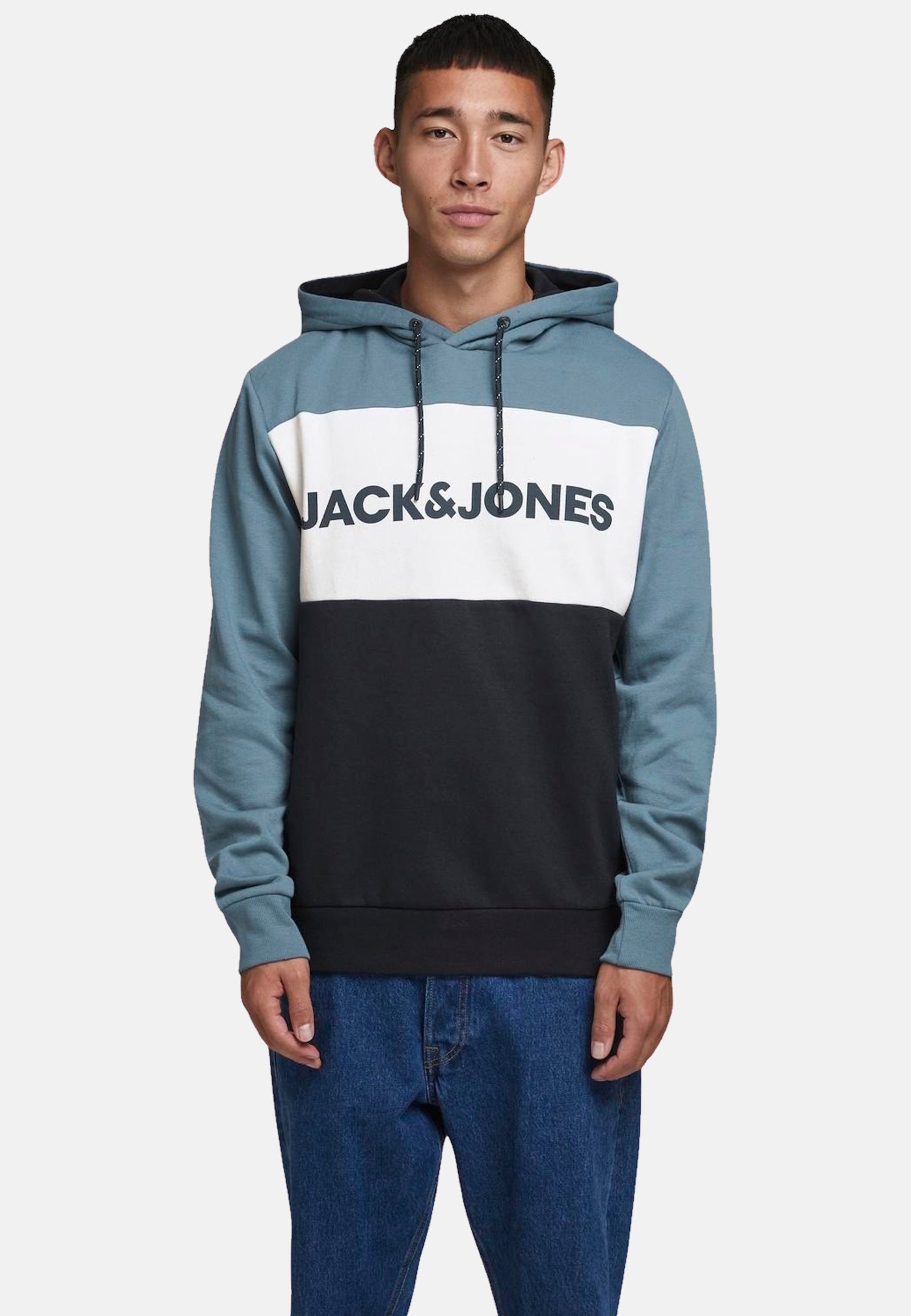 Jack & Jones Logo Blocking Kapuzensweatshirt