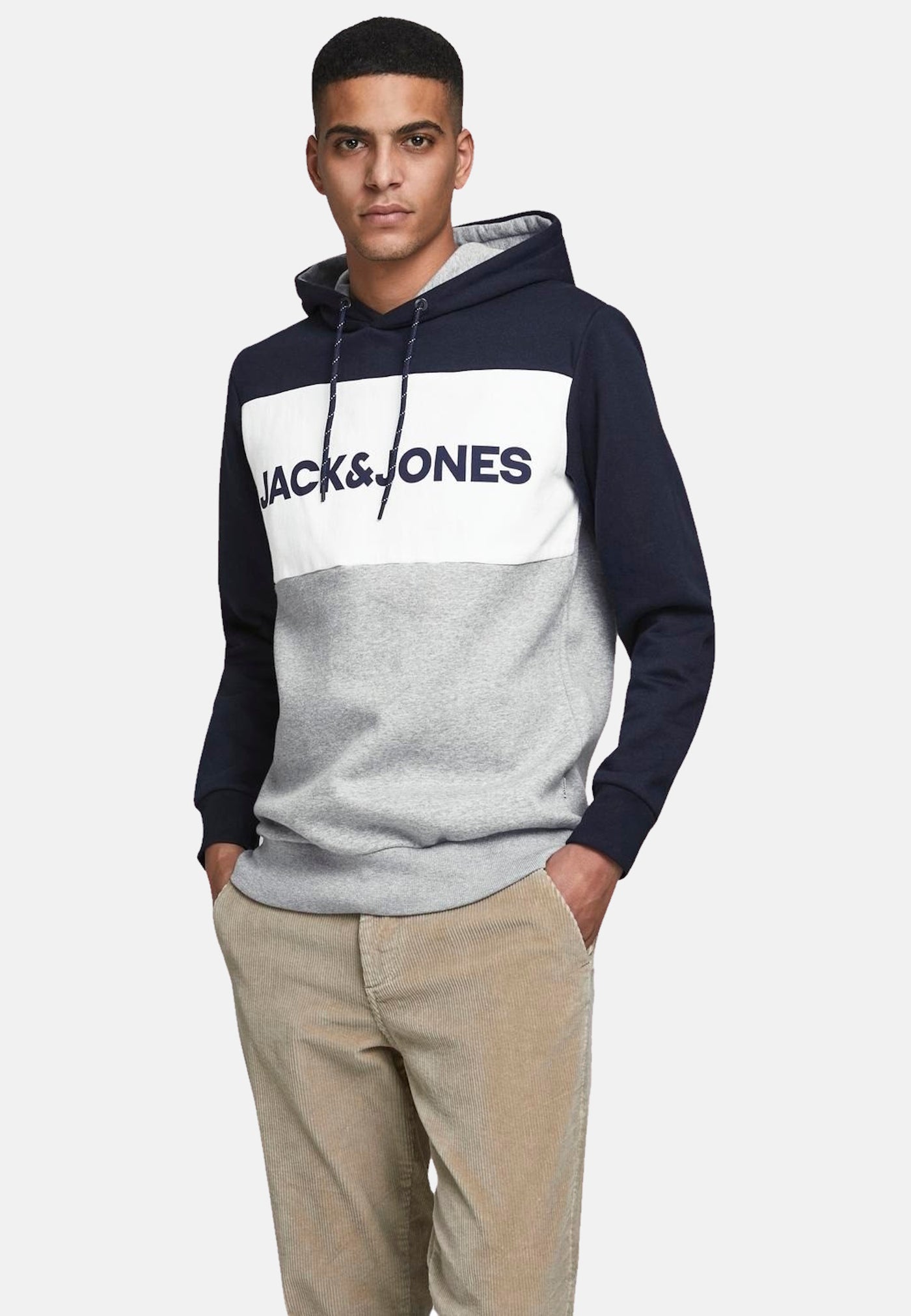 Jack & Jones Logo Blocking Kapuzensweatshirt