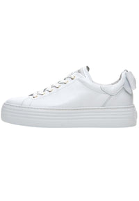 Nero Giardini Sneaker aus Leder mit Schnürung und Zierschleife