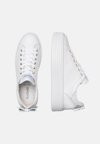 Nero Giardini Sneaker aus Leder mit Schnürung und Zierschleife