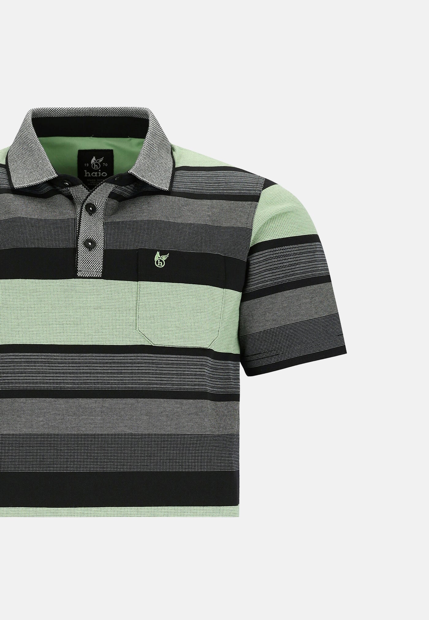 Hajo Stay Fresh Kurzarmshirt mit Polokragen