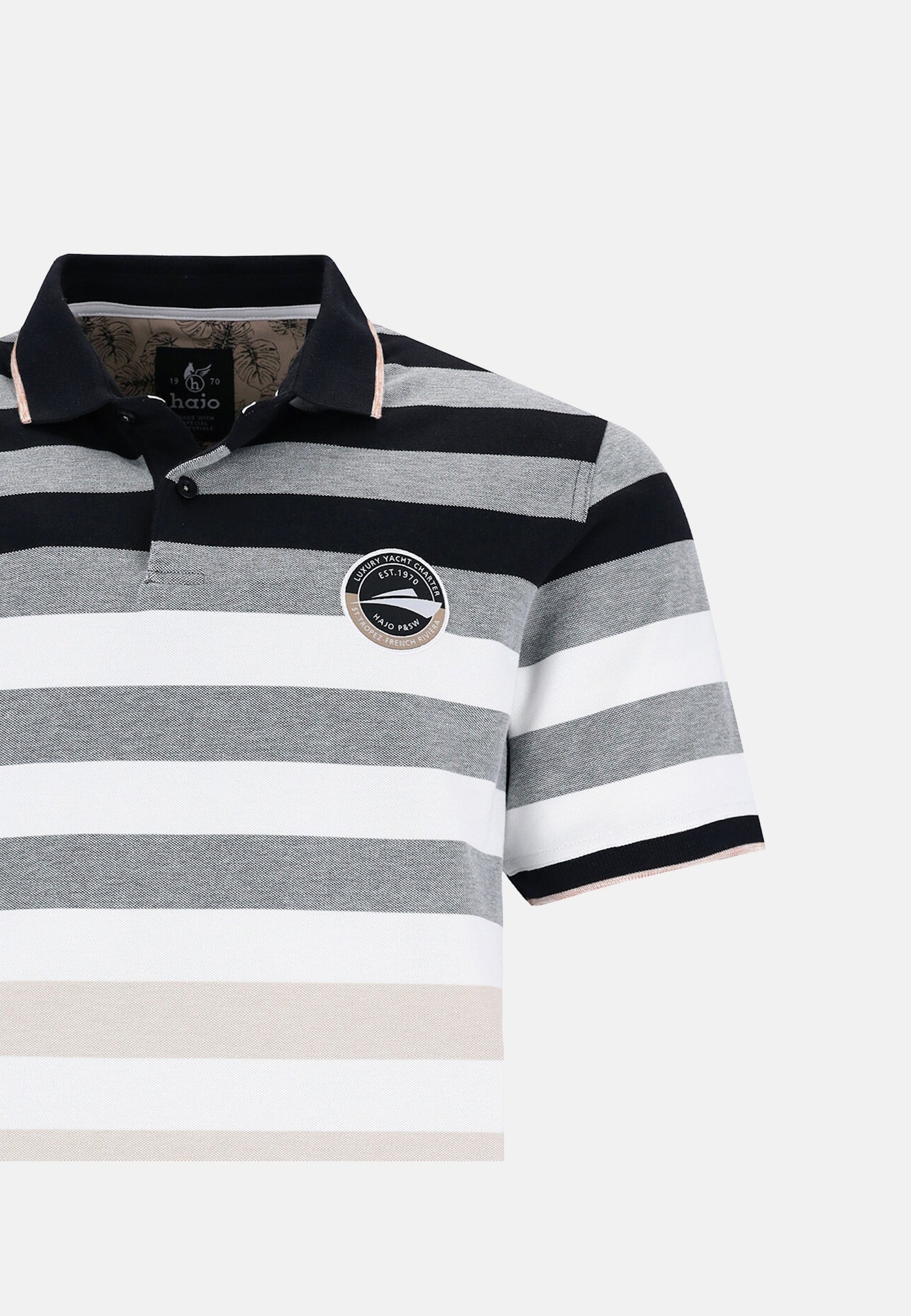 Hajo Stay Fresh Kurzarmshirt mit Polokragen