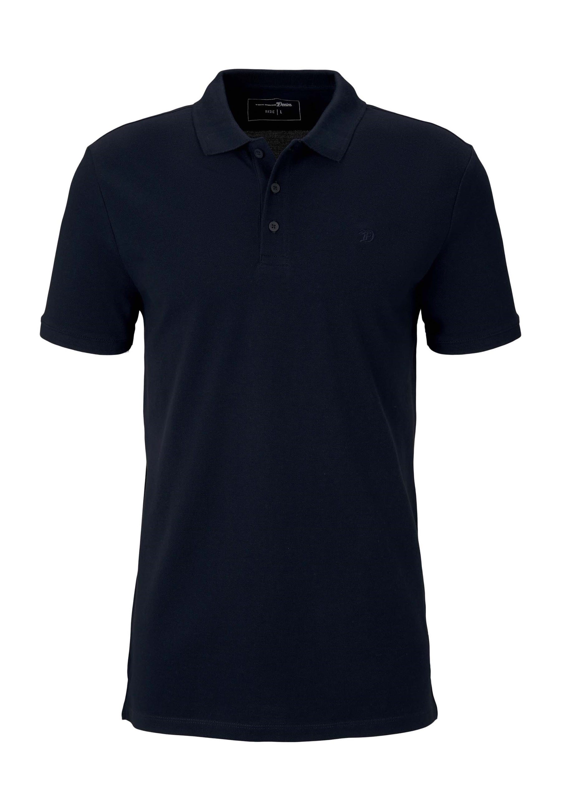 Tom Tailor Basic Polo Polohemd Chest Artwork