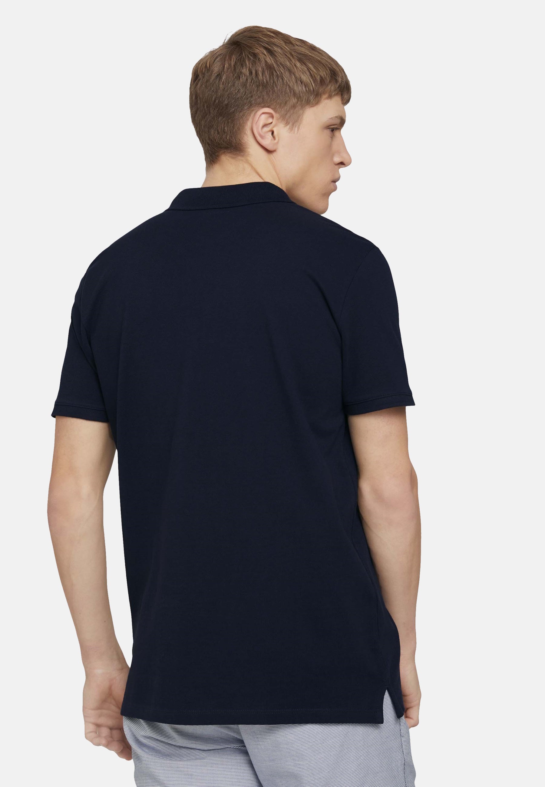 Tom Tailor Basic Polo Polohemd Chest Artwork