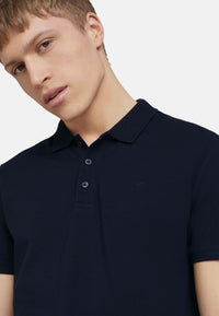 Tom Tailor Basic Polo Polohemd Chest Artwork