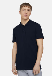 Tom Tailor Basic Polo Polohemd Chest Artwork
