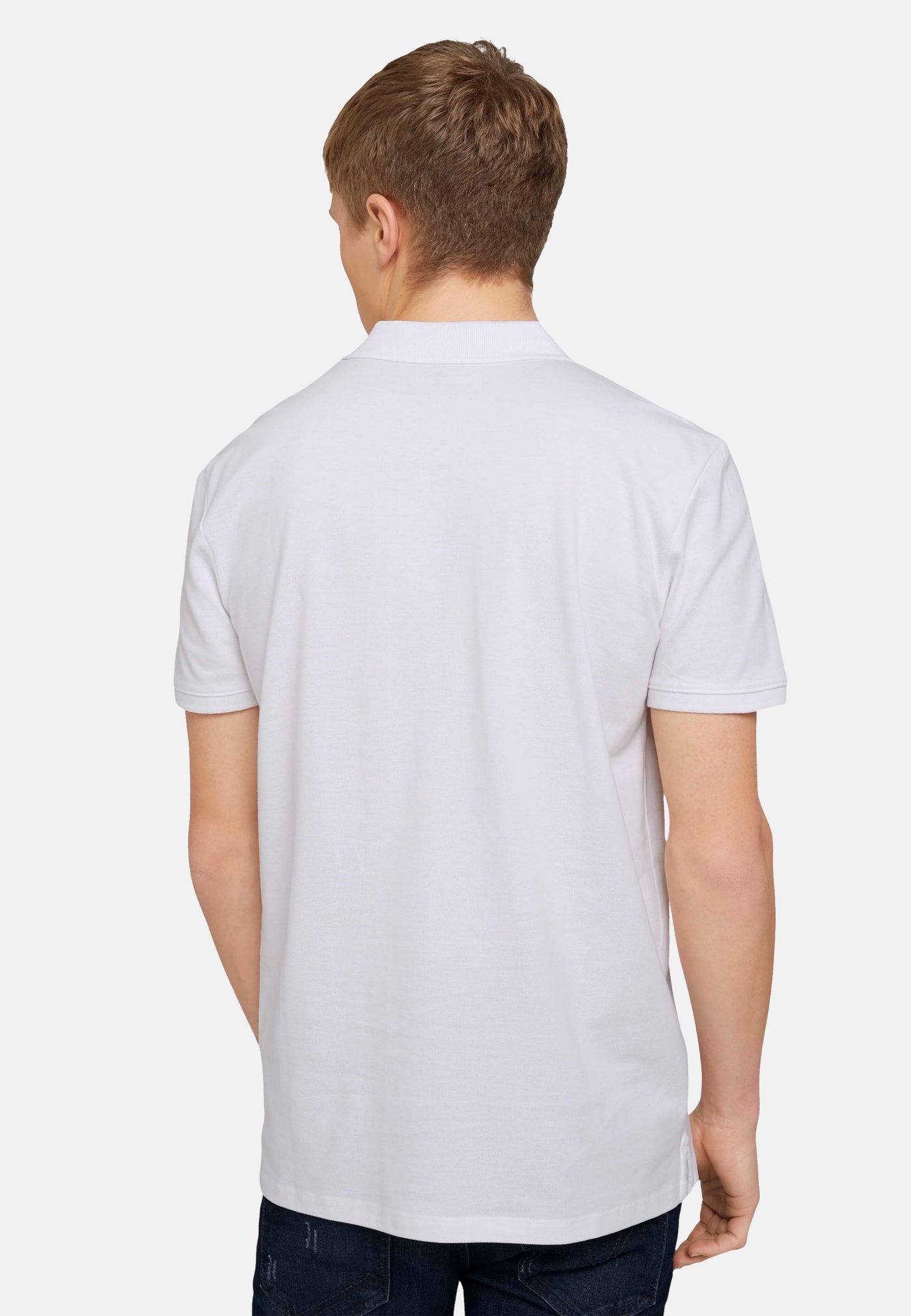 Tom Tailor Basic Polo Polohemd Chest Artwork