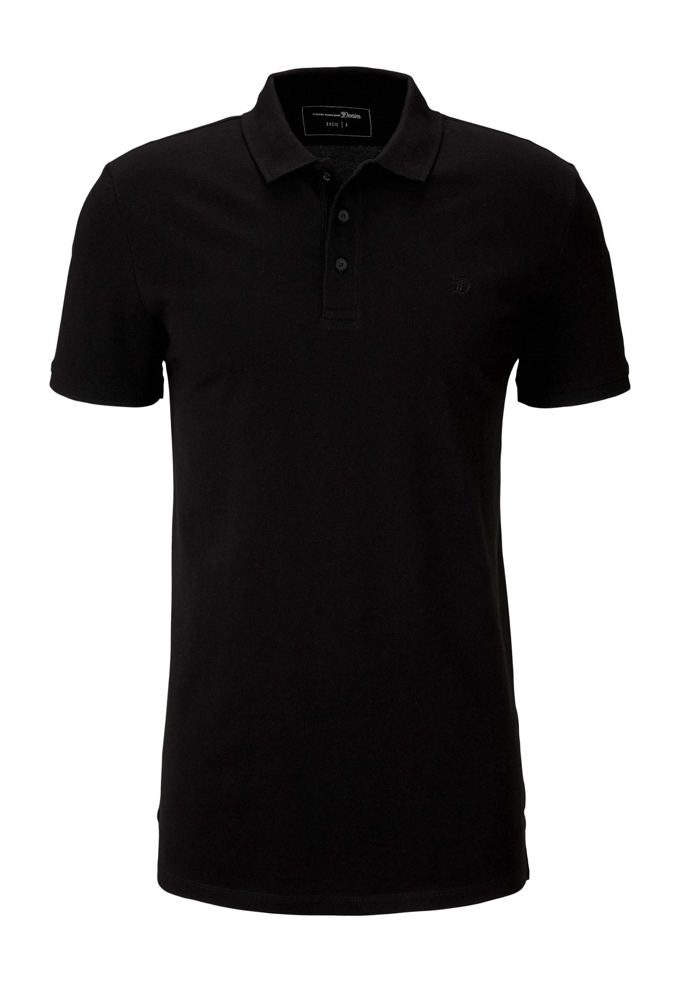 Tom Tailor Basic Polo Polohemd Chest Artwork