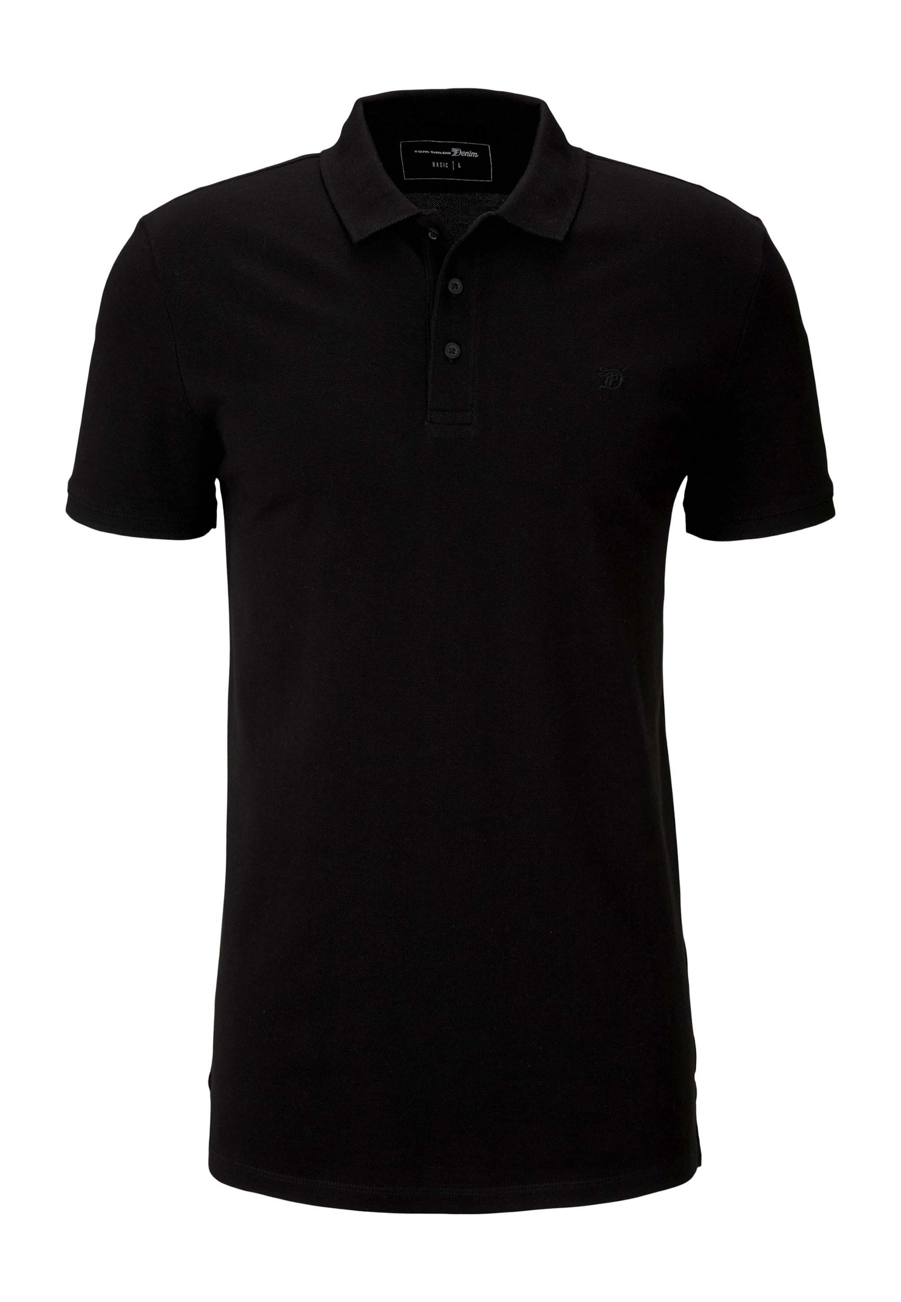 Tom Tailor Basic Polo Polohemd Chest Artwork