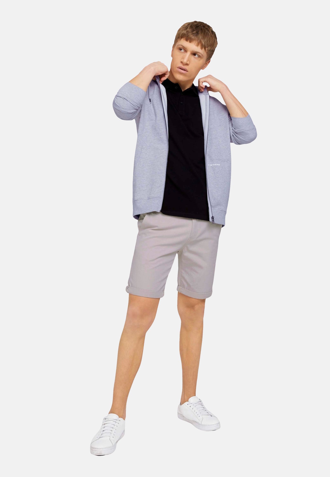 Tom Tailor Basic Polo Polohemd Chest Artwork
