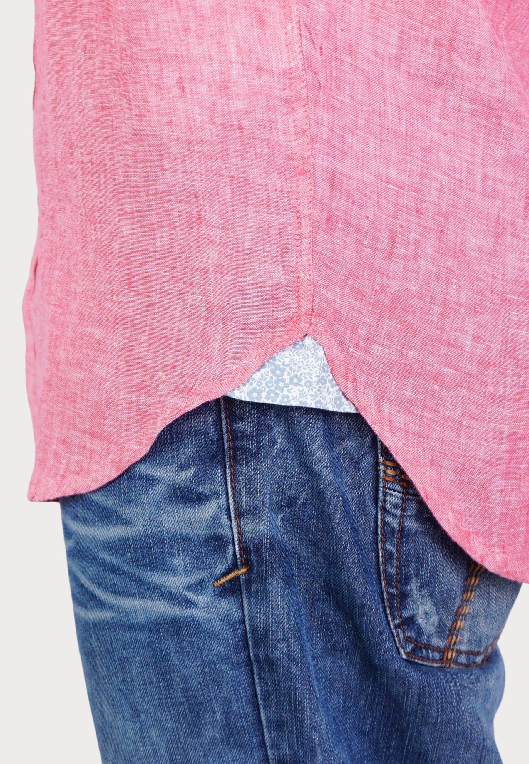 U.S. POLO Leinenhemd Button Down Linenshirt