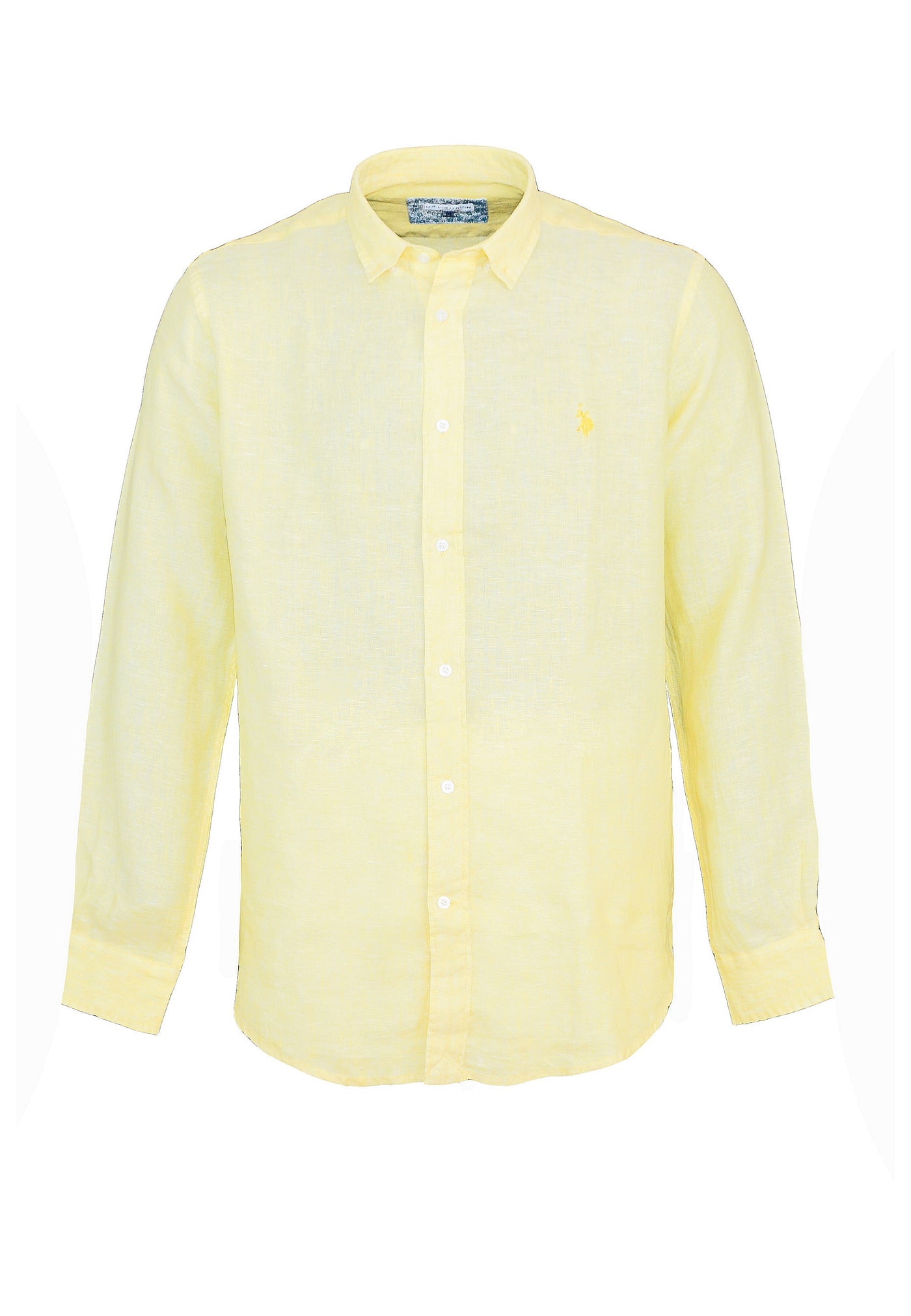 U.S. POLO Leinenhemd Button Down Linenshirt