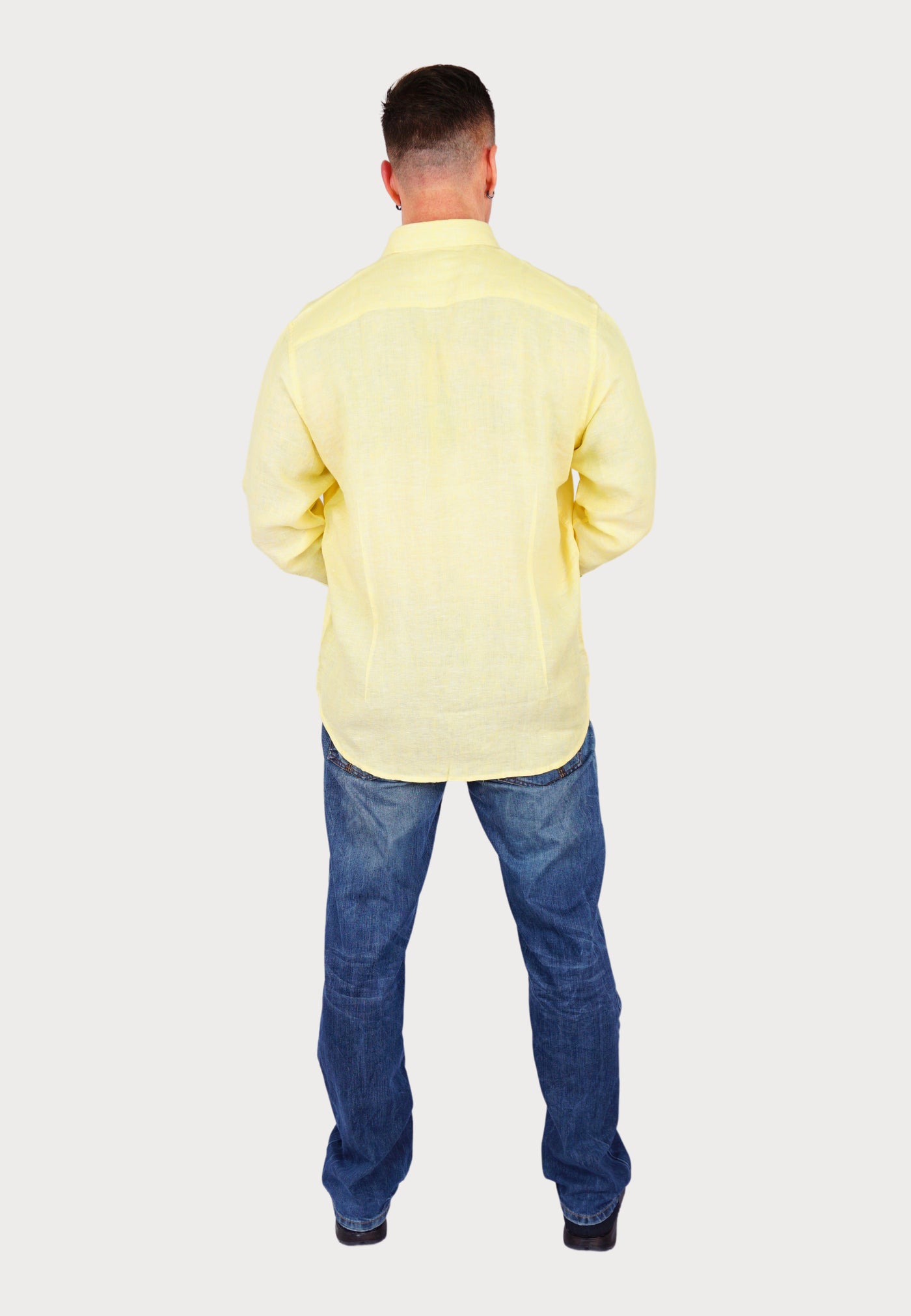 U.S. POLO Leinenhemd Button Down Linenshirt