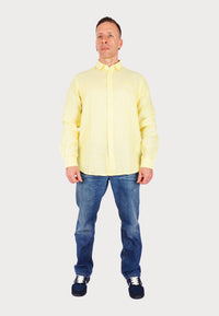 U.S. POLO Leinenhemd Button Down Linenshirt